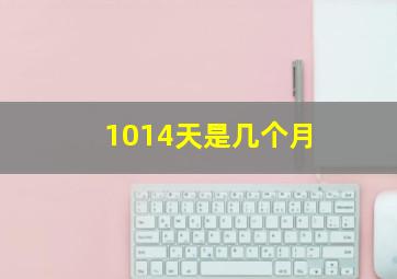 1014天是几个月