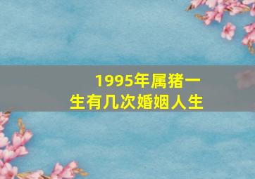 1995年属猪一生有几次婚姻人生