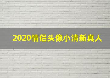 2020情侣头像小清新真人