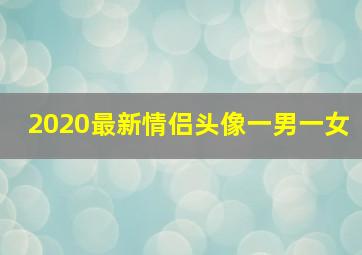 2020最新情侣头像一男一女