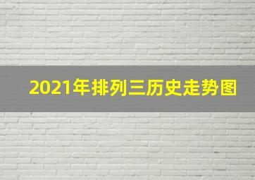 2021年排列三历史走势图