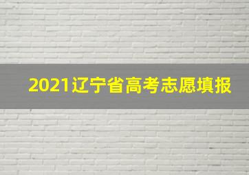 2021辽宁省高考志愿填报