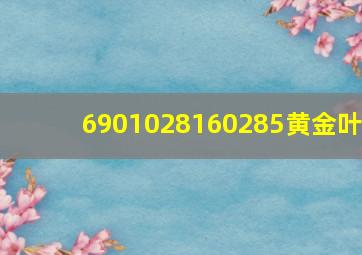 6901028160285黄金叶