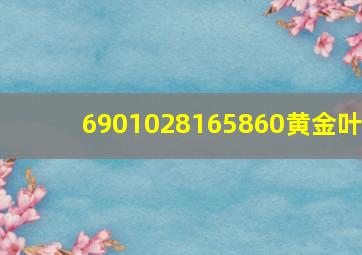 6901028165860黄金叶