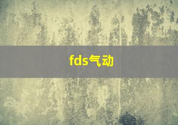 fds气动