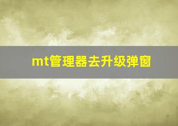 mt管理器去升级弹窗