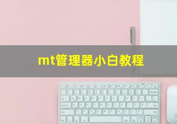 mt管理器小白教程