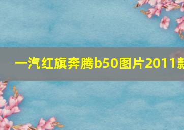 一汽红旗奔腾b50图片2011款