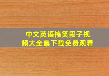 中文英语搞笑段子视频大全集下载免费观看