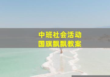 中班社会活动国旗飘飘教案