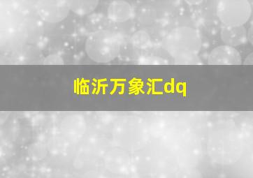 临沂万象汇dq