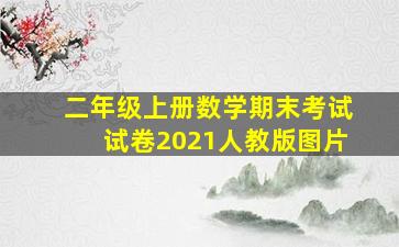 二年级上册数学期末考试试卷2021人教版图片