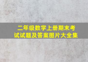 二年级数学上册期末考试试题及答案图片大全集