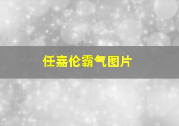 任嘉伦霸气图片