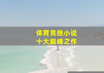 体育竞技小说十大巅峰之作