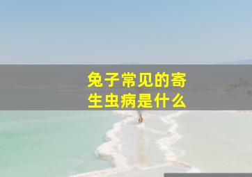 兔子常见的寄生虫病是什么