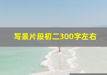 写景片段初二300字左右