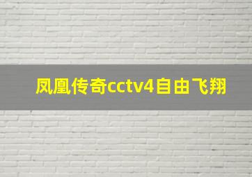 凤凰传奇cctv4自由飞翔