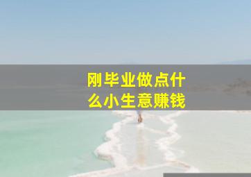 刚毕业做点什么小生意赚钱