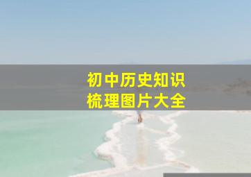 初中历史知识梳理图片大全