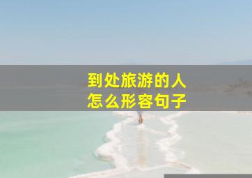 到处旅游的人怎么形容句子