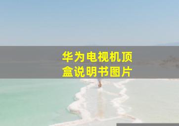 华为电视机顶盒说明书图片