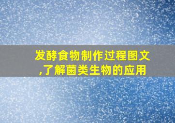 发酵食物制作过程图文,了解菌类生物的应用