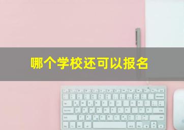 哪个学校还可以报名