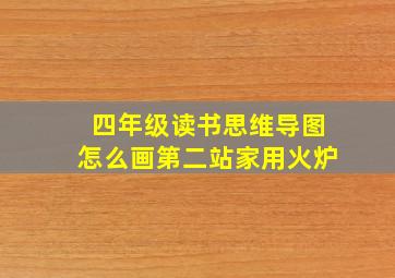 四年级读书思维导图怎么画第二站家用火炉