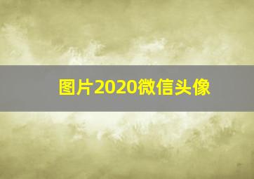 图片2020微信头像