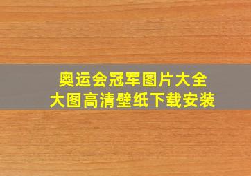 奥运会冠军图片大全大图高清壁纸下载安装