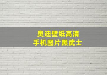 奥迪壁纸高清手机图片黑武士