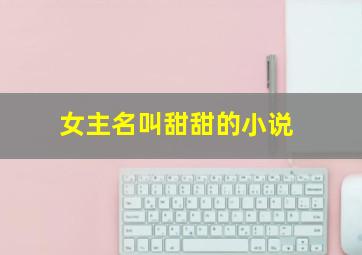 女主名叫甜甜的小说