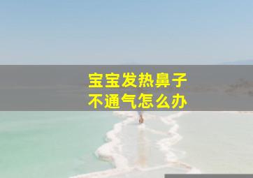 宝宝发热鼻子不通气怎么办