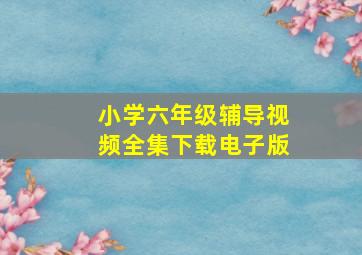 小学六年级辅导视频全集下载电子版