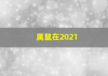 属鼠在2021