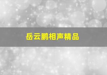 岳云鹏相声精品