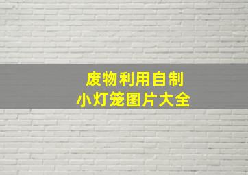 废物利用自制小灯笼图片大全