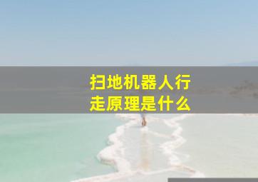 扫地机器人行走原理是什么