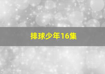 排球少年16集