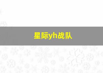 星际yh战队