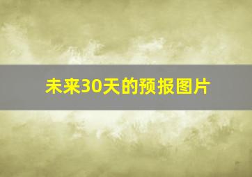 未来30天的预报图片