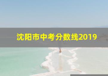 沈阳市中考分数线2019