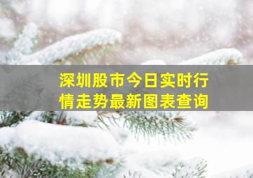 深圳股市今日实时行情走势最新图表查询