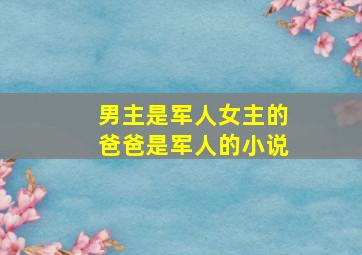 男主是军人女主的爸爸是军人的小说