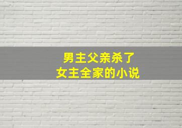 男主父亲杀了女主全家的小说