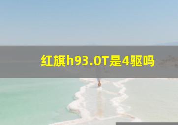 红旗h93.0T是4驱吗