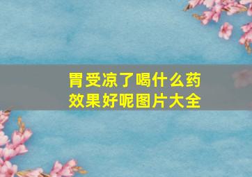 胃受凉了喝什么药效果好呢图片大全