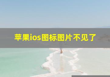 苹果ios图标图片不见了