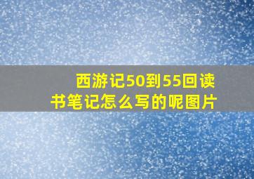 西游记50到55回读书笔记怎么写的呢图片